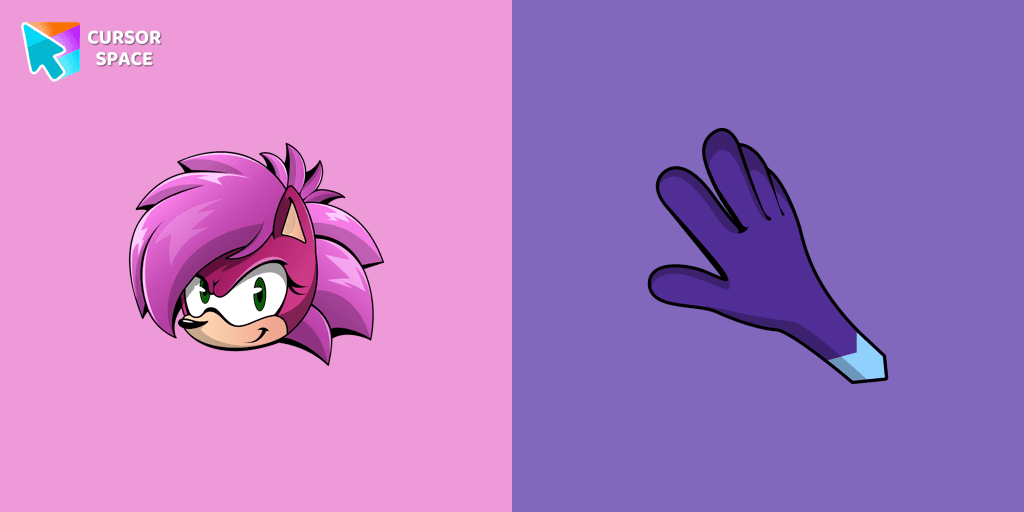Sonia the Hedgehog cursor cursor pack